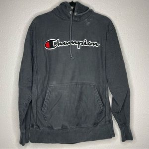 Champion Black hoodie- M